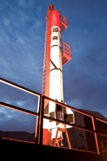 Raketa je vyrobena z běžně dostupných materiálů.