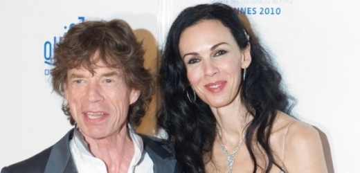 Mick Jagger a Luciana Moradová.