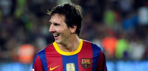 Lionel Messi měl důvod k úsměvu.