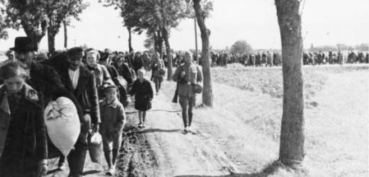 Němci opuštějí dnešní západní Polsko.