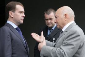 Prezident Medveděv už málem Lužkova odvolal.