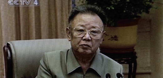 Severokorejský vůdce Kim Čong-il.