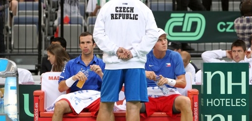 Čeští tenisté zahájí příští ročník Davis Cupu proti Kazachstánu.