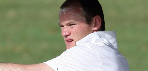 Wayne Rooney během letošní dovolené na Barbadosu.