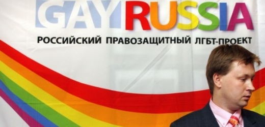 Homosexuální aktivista Nikolaj Alexejev.