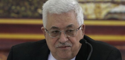 Prezident Palestiny Mahmúd Abbás.