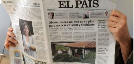 Nahé fotografie Topolánka přinesl španělský list El País.
