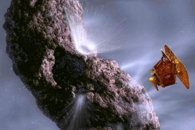 Sonda Deep Impact v roce 2005 navštívila kometu 9P/Tempel, nyní proletí kolem komety Hartley.