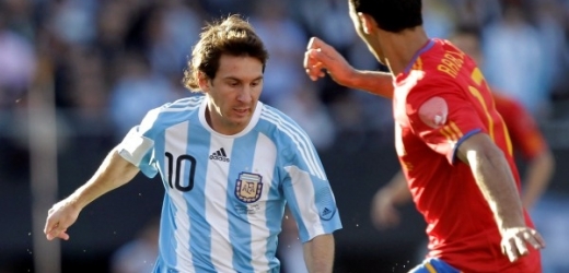 Lionel Messi byl u porážky Argentiny v Japonsku.