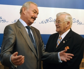 Přemysl Sobotka a Noël Kinsella se sešli v Praze.