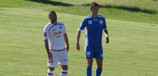 Jiří Krejčí (vpravo) během italského soustředění s týměm Iraklis Soluň.
