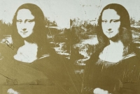 Dvojitá Mona Lisa od Andyho Warhola pochází ze soukromé sbírky.
