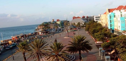 Willemstad - hlavní město ostrova Curacao.