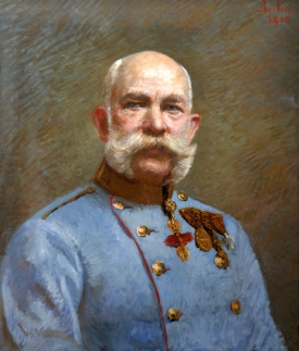 František Josef I., panovník říše, která se rozkládala od Jadranu po Halič a Bukovinu.