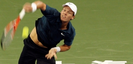 Tomáš Berdych na turnaji v Šanghaji.
