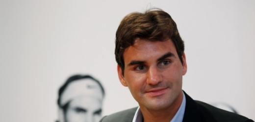 Aktuální třetí hráč světa Roger Federer si také zahrál na malíře.