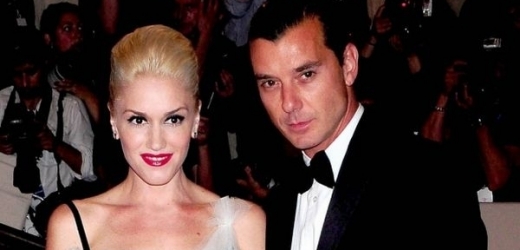 Gwen Stefaniová s manželem Gavinem Rossdalem.