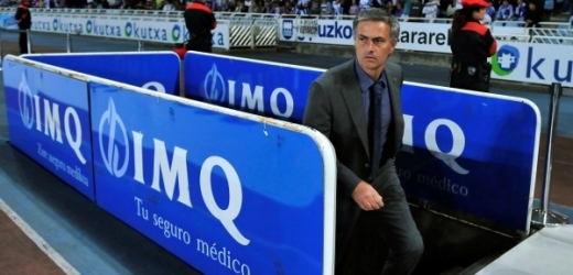 Trenér Realu Madrid José Mourinho.