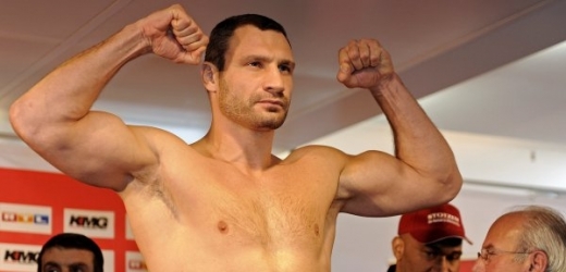 Ukrajinský boxer Vitalij Kličko.