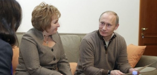Putin s manželkou.