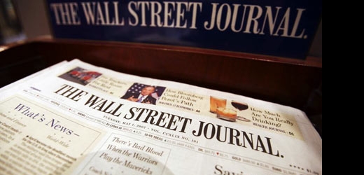 Na rozdíl od jiných jde The Wall Street Journal nahoru.