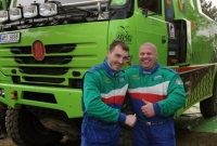 David Vršecký testoval speciál pro Rallye Dakar.