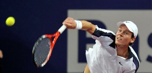 Tomáš Berdych na turnaji v Basileji dohrál.