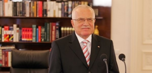Prezident Václav Klaus.