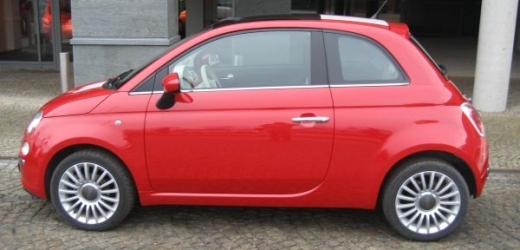 Fiat 500 jako reprezentant řady vozů, které jsou na prvním místě ekologického žebříčku.