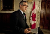 Kanadský ministr průmyslu Tony Clement.