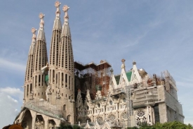Sagrada Família, jeden z divů Španělska.