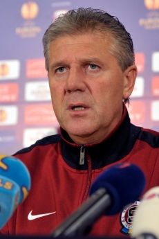 Trenér Sparty Jozef Chovanec.