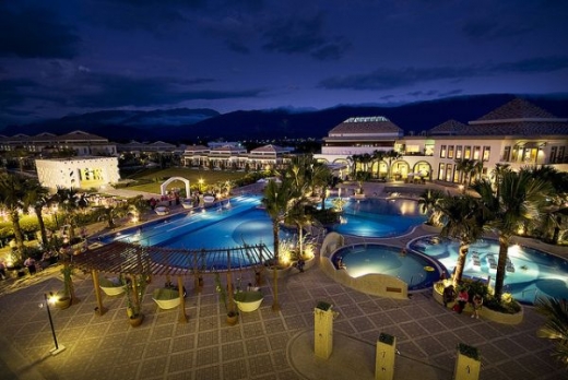 Luxusní hotel v Hualienu.