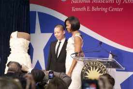 Jason Wu navrhoval inaugurační šaty pro Michelle Obamovou.