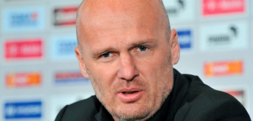 Trenér reprezentace Michal Bílek.