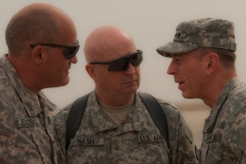 Generál Petraeus v Iráku.