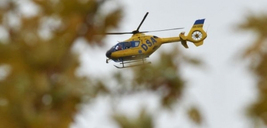 Pilot pád vrtulníku na Olomoucku nepřežil (ilustrační foto).