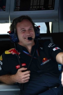 Týmový šéf Red Bullu Christian Horner.