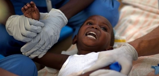 Cholera útočí (aktuální foto z Haiti)..