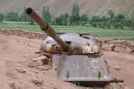 Sovětské tanky v Afghánistánu zrovna neuspěly.