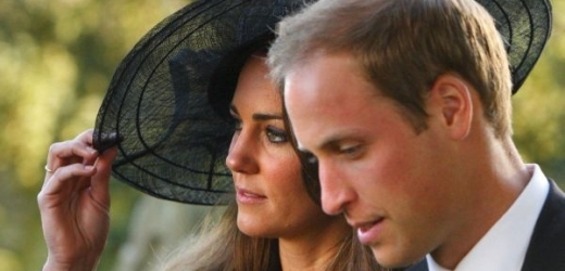 Kate Middletonová se svým milým, princem Williamem.