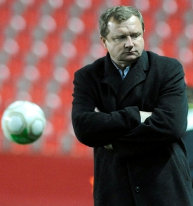 Trenér Plzně Pavel Vrba.