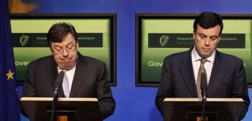 Premiéra Briana Cowena s ministrem financí Brianem Lenihanem čekají nelehké časy.