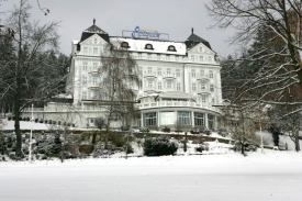 Mariánské Lázně, hotel Esplanade.