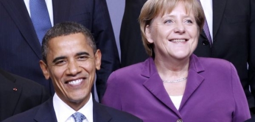 Americký prezident a německá kancléřka (ilustrační foto).