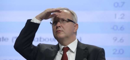 Lepší časy na obzoru? Sotva. Eurokomisař pro hospodářství Oli Rehn. 