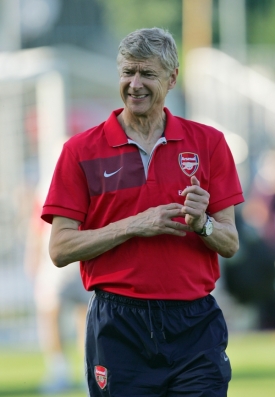 Arsene Wenger, kouč londýnského Arsenalu.