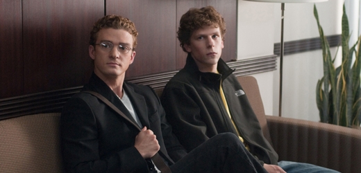 Social Network s Justinem Timberlakem (vlevo) je jedním z favoritů.