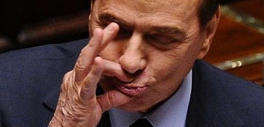 Věčně rozesmátý Berlusconi.