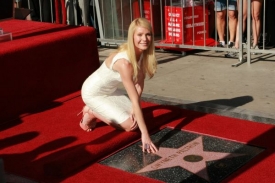 Gwyneth Paltrowová a její hvězda slávy.